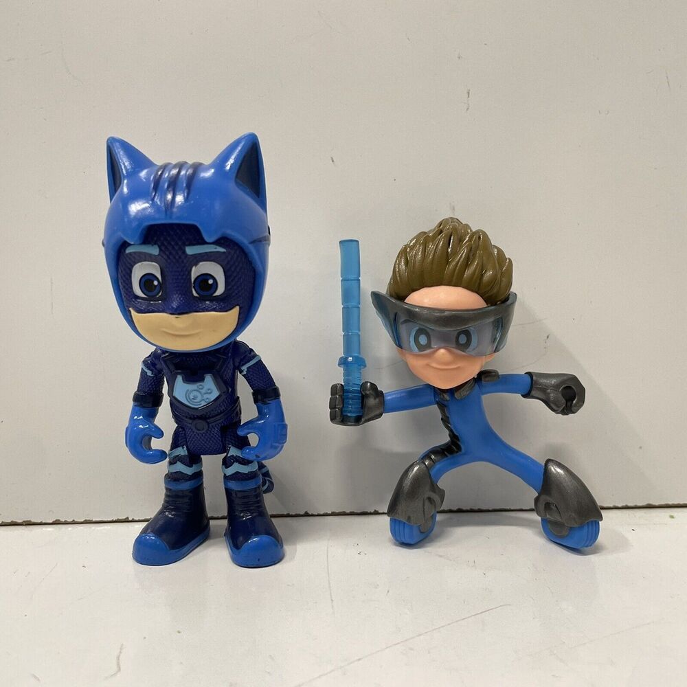 Pj Masks Action Figure Toys Lot Of 2 Catboy 3” LOOK